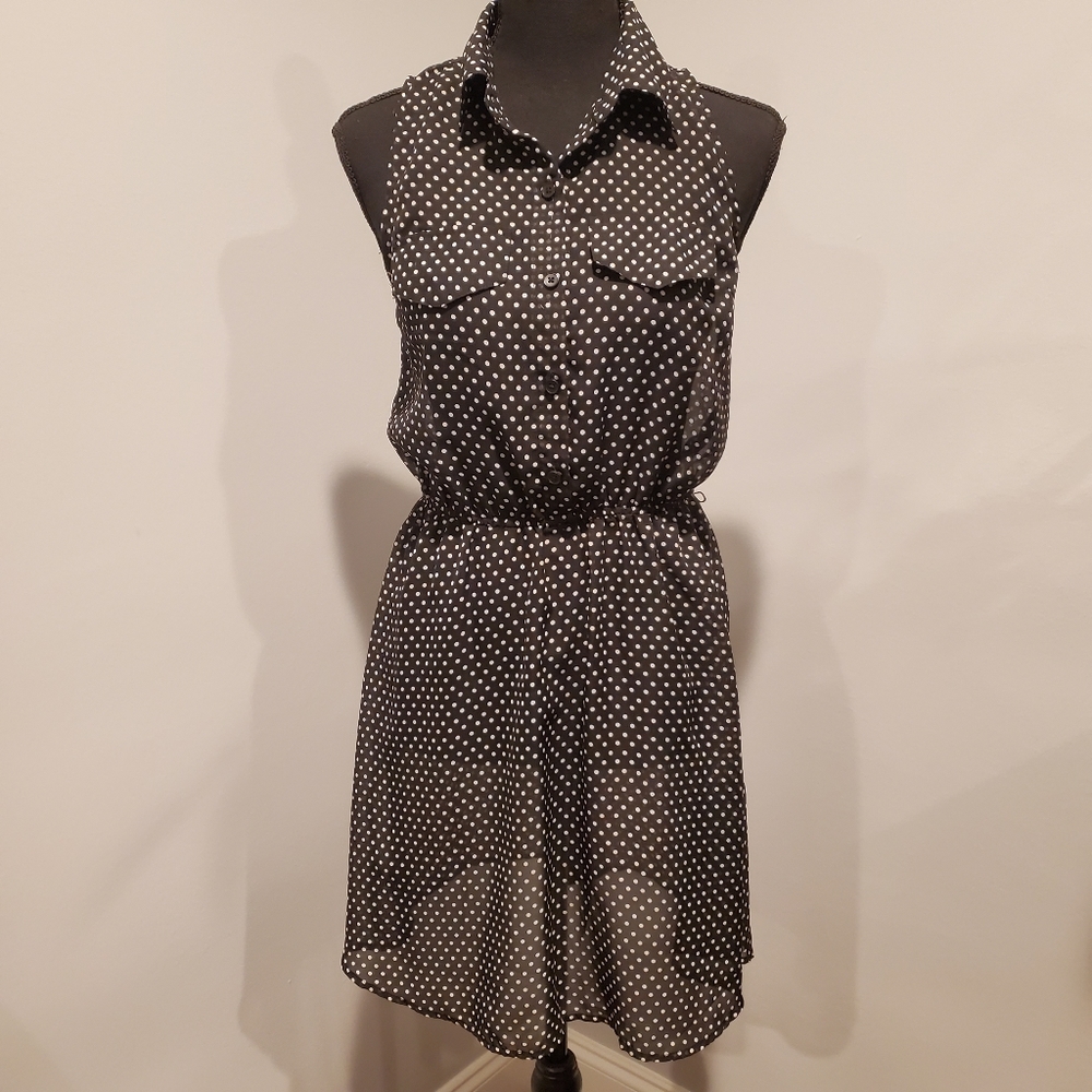Xhilaration Polka Dot Dress